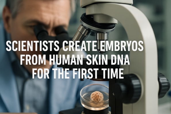 علماء يخلقون أجنة من حمض DNA لبشرة الإنسان لأول مرة